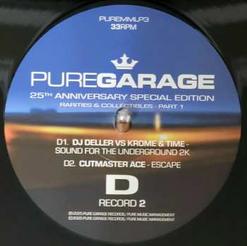 2LP Various: Pure Garage (25th Anniversary Special Edition) (Part 1)