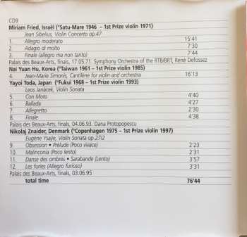 12CD/Set di cofanetti Various: Queen Elisabeth Competition 1951-2001