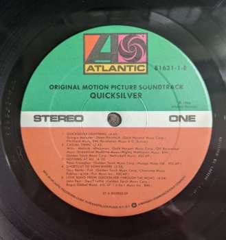 LP Various: Quicksilver (Original Motion Picture Soundtrack)