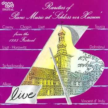 Album Various: Rarities Of Piano Music At 'Schloss Vor Husum' From The 1995 Festival