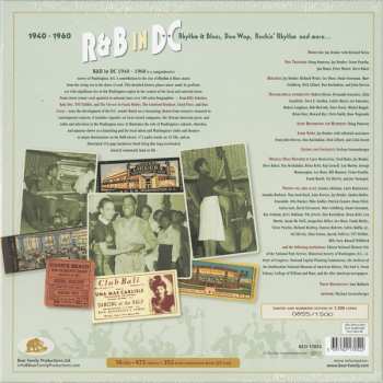 16CD/Set di cofanetti Various: R&B In DC 1940-1960: Rhythm & Blues, Doo Wop, Rockin' Rhythm And More LTD | NUM