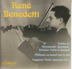CD Various: Rene Benedetti,violine