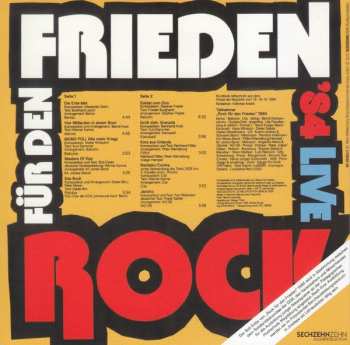 4CD/DVD/Set di cofanetti Various: Rock Für Den Frieden