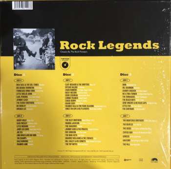 3LP/Set di cofanetti Various: Rock Legends: Classics By Rock Pioneers LTD