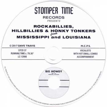 CD Various: Rockabillies, Hillbillies & Honky Tonkers From Mississippi And Louisiana (The Big Howdy Recording Company Story)