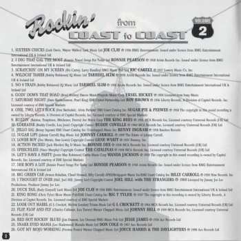 CD Various: Rockin' From Coast To Coast Volume 2