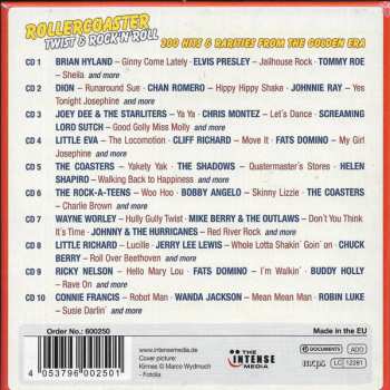 10CD/Set di cofanetti Various: Rollercoaster Twist & Rock 'N' Roll