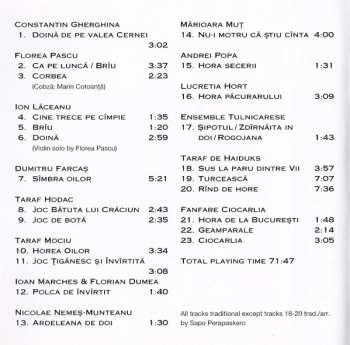 CD Various: Romania: Wild Sounds From Transylvania, Wallachia & Moldavia