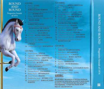 4CD Various: Round And Round: Progressive Sounds Of 1974