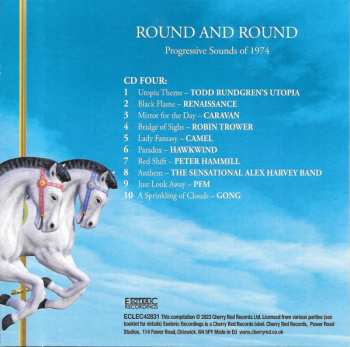4CD Various: Round And Round: Progressive Sounds Of 1974