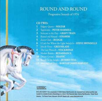 4CD Various: Round And Round: Progressive Sounds Of 1974