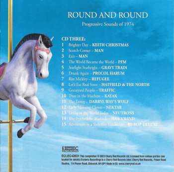 4CD Various: Round And Round: Progressive Sounds Of 1974