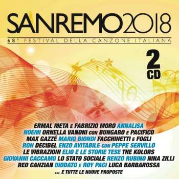 2CD Various: Sanremo 2018: 68o Festival Della Canzone Italiana