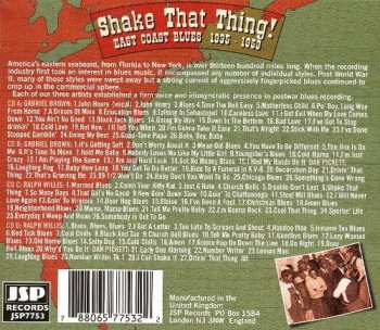 4CD Various: Shake That Thing!-East Coast Blues 1935-1953