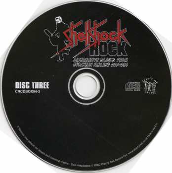 3CD/DVD Various: Shellshock Rock (Alternative Blasts From Northern Ireland 1977-1984)