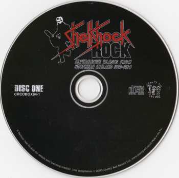 3CD/DVD Various: Shellshock Rock (Alternative Blasts From Northern Ireland 1977-1984)