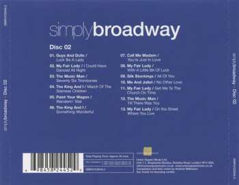 4CD/Set di cofanetti Various: Simply Broadway