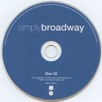 4CD/Set di cofanetti Various: Simply Broadway
