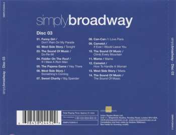 4CD/Set di cofanetti Various: Simply Broadway