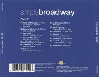 4CD/Set di cofanetti Various: Simply Broadway