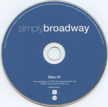 4CD/Set di cofanetti Various: Simply Broadway
