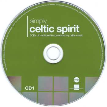 3CD/Set di cofanetti Various: Simply Celtic Spirit (3CDs Of Traditional & Contemporary Celtic Music)