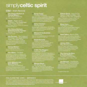 3CD/Set di cofanetti Various: Simply Celtic Spirit (3CDs Of Traditional & Contemporary Celtic Music)