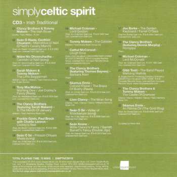 3CD/Set di cofanetti Various: Simply Celtic Spirit (3CDs Of Traditional & Contemporary Celtic Music)