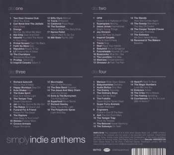 4CD/Set di cofanetti Various: Simply Indie Anthems