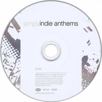 4CD/Set di cofanetti Various: Simply Indie Anthems