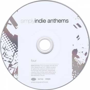 4CD/Set di cofanetti Various: Simply Indie Anthems