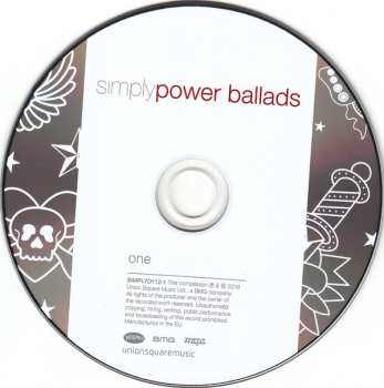 4CD/Set di cofanetti Various: Simply Power Ballads (4 CDs Of Modern And Classic Power Ballads)