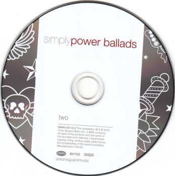4CD/Set di cofanetti Various: Simply Power Ballads (4 CDs Of Modern And Classic Power Ballads)