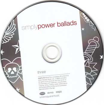 4CD/Set di cofanetti Various: Simply Power Ballads (4 CDs Of Modern And Classic Power Ballads)