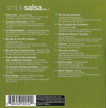 10CD/Set di cofanetti Various: Simply Salsa
