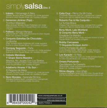10CD/Set di cofanetti Various: Simply Salsa
