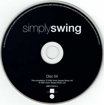 4CD/Set di cofanetti Various: Simply Swing