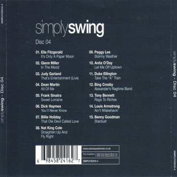 4CD/Set di cofanetti Various: Simply Swing