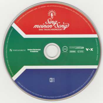 2CD/DVD/Set di cofanetti Various: Sing Meinen Song - Das Tauschkonzert DLX | DIGI