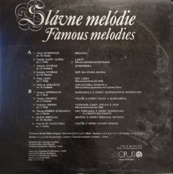 LP Various: Slávne Melódie = Famous Melodies