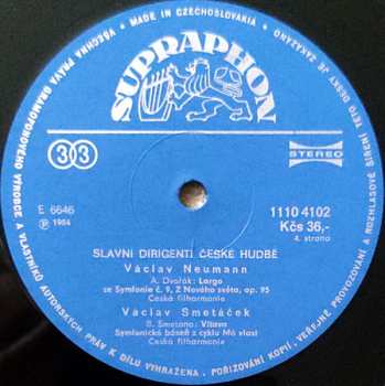 2LP Various: Slavní Dirigenti České Hudbě (2xLP)