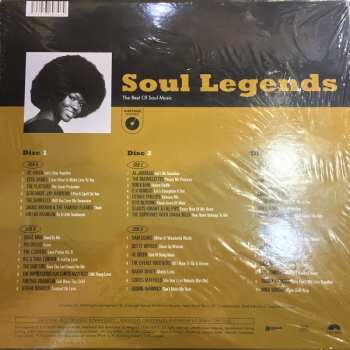 3LP/Set di cofanetti Various: Soul Legends (The Best Of Soul Music) LTD