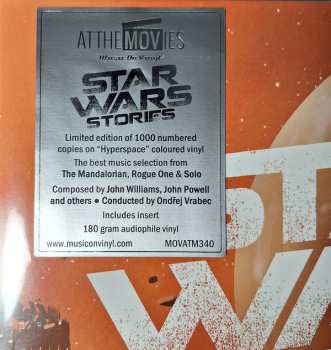 2LP Various: Star Wars Stories: Music From The Mandalorian, Rogue One, Solo LTD | NUM
