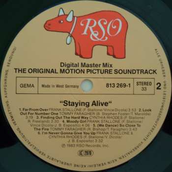 LP Various: Staying Alive (The Original Motion Picture Soundtrack)