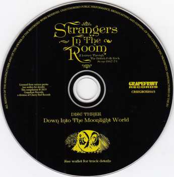 3CD/Set di cofanetti Various: Strangers In The Room: A Journey Through British Folk-Rock (1967-1973)