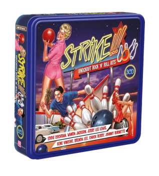 3CD/Set di cofanetti Various: Strike!!! Knockout Rock 'N' Roll & Hits LTD
