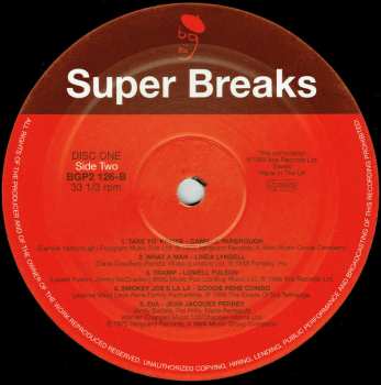 2LP Various: Super Breaks. Essential Funk, Soul And Jazz Samples And Break Beats