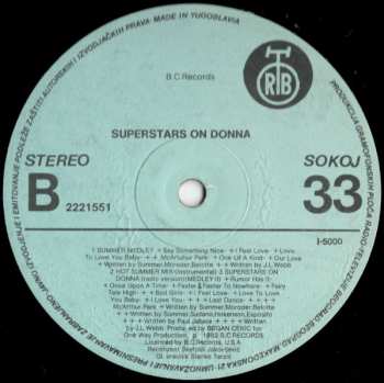 LP Various: Superstars On Donna