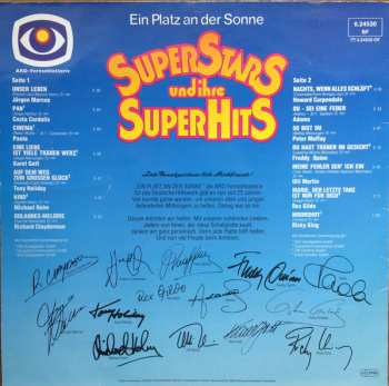 LP Various: Superstars Und Ihre Superhits