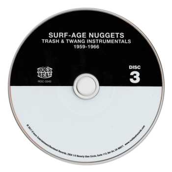 4CD Various: Surf-Age Nuggets (Trash & Twang Instrumentals 1959 - 1966)